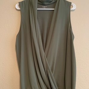 Sleeveless blouse